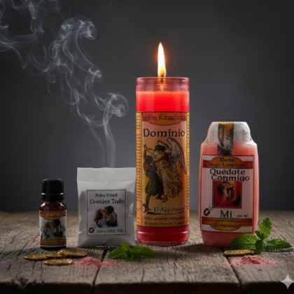 kit completo ritual dominio