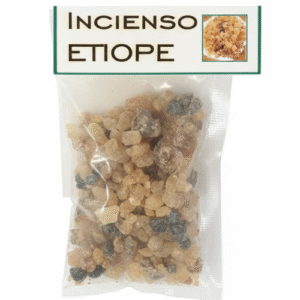 incienso etiope resina