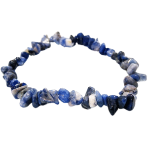 pulsera chip piedra sodalita