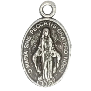 medalla virgen milagrosa 1 cm.