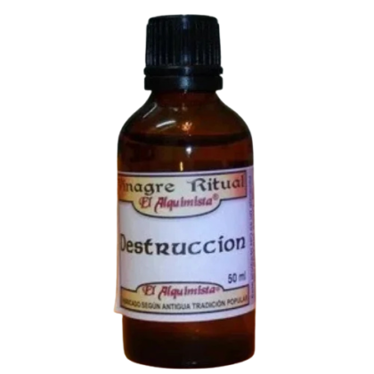 vinagre destruccion