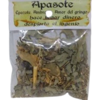 hierba apasote o apazote o epazote, ambrosía, amor del gringo