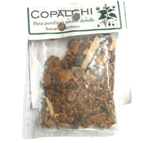 hierba copalchi, purifica , donde hay enfermos.