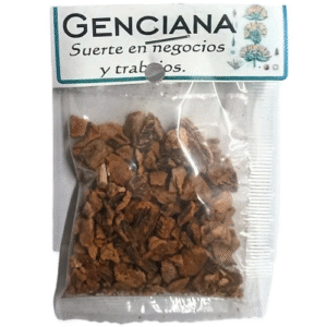 hierba genciana, suerte en los negocios.