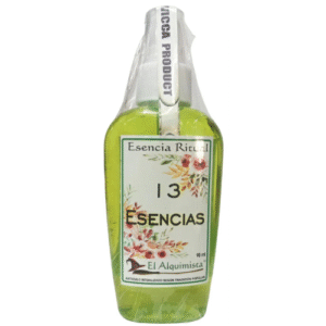 13 esencias, esencia ritual tipo colonia 100 ml.