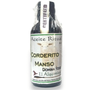 aceite corderito manso para amansar a tu pareja, jefe, etc.
