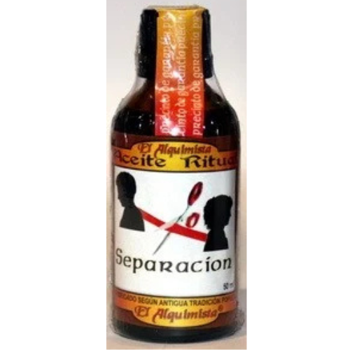 aceite separaciÓn ritualizado, fabricado en españa aceite separaciÓn ritualizado, fabricado en españa