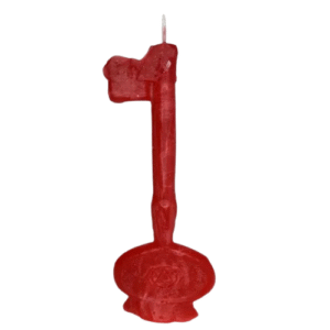 velas llave rojo