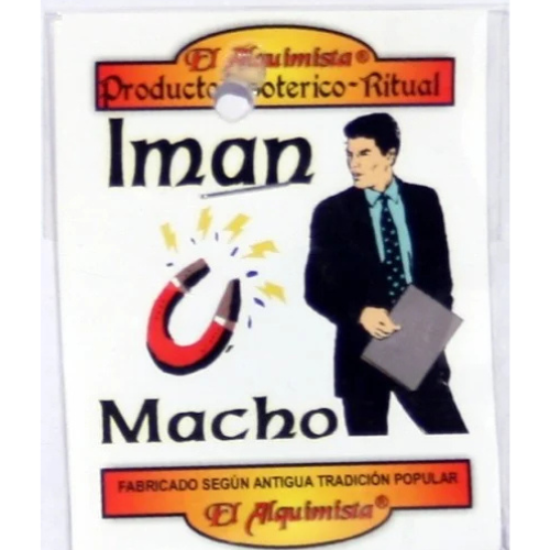amuleto iman macho