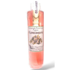 agua de florecimiento 230 ml.