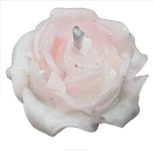 velas rosa blanca mini