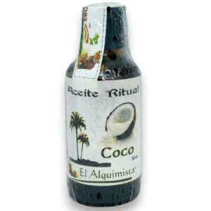 aceite de coco, para atraer a los orichas.