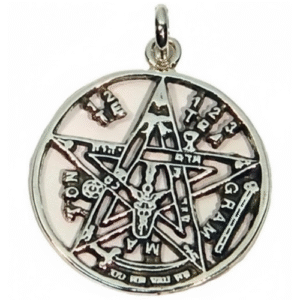 tetragramaton calado de plata grande
