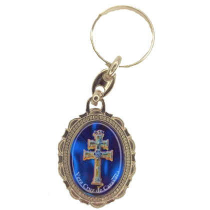 llavero cruz de caravaca