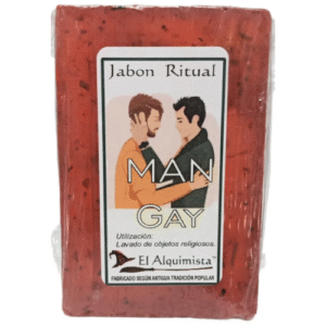 jabon man gay con hierbas y aceites hecho a mano 100g.