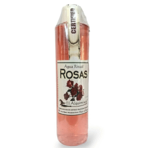 agua de rosas, para el amor, atrayente 200 ml.