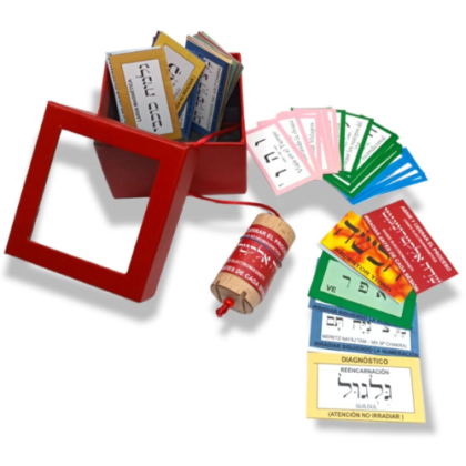 pendulo hebreo de luxe profesional con tarjetas 1º y 2º nivel