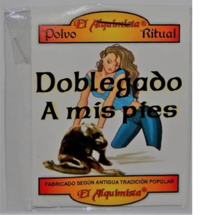 polvo doblegado a mis pies, para dominar a tu pareja