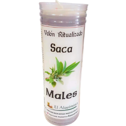 velon saca males ritualizado preparado, consagrado
