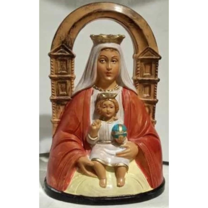 imagen virgen del coromoto 15 cm irrompible