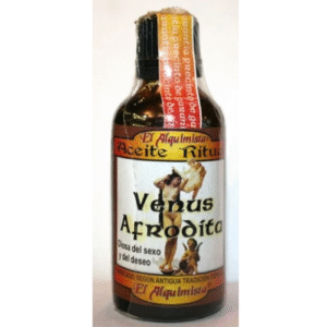 aceite afrodita ritualizado, fabricado en españa