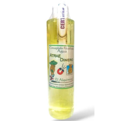 agua ritual atrae dinero 230 ml.