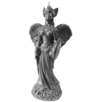 vela bruja guerrera 12 cm.