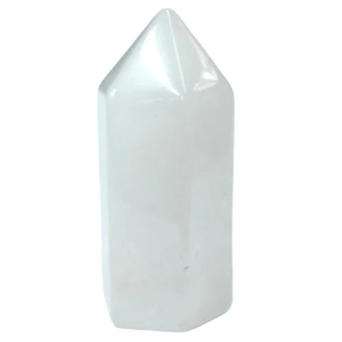 cuarzo blanco punta hexagonal 3cm. x 1,5cm. cuarzo blanco punta hexagonal 3cm. x 1,5cm.