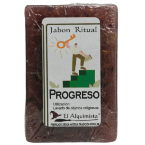jabon progreso con hierbas y aceites hecho a mano 100g.