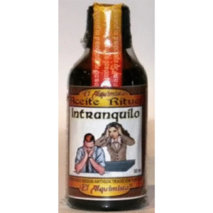 aceite intranquilo ritualizado, fabricado en españa