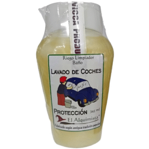 lavado de coches, protección jabón en gel concentrado 340ml.