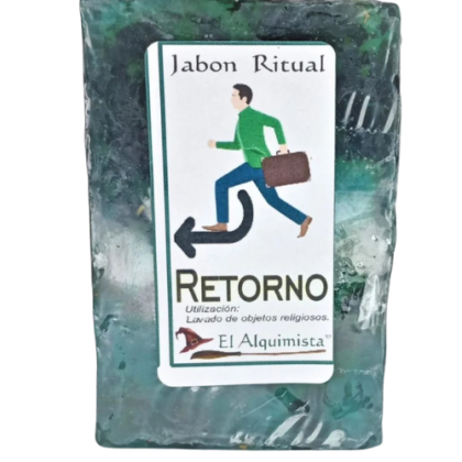 jabon retorno con hierbas y aceites hecho a mano 100g.