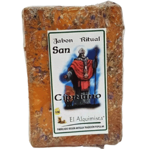 jabon san cipriano echo a mano 100g. con hierbas