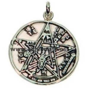 amuletos plata tetragramaton calado grande