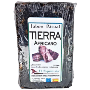 jabon tierra africano, hecho a mano 100 gms.