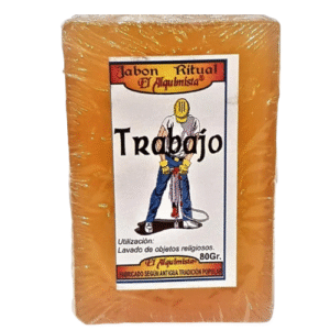 jabon trabajo con hierbas fabricado en españa