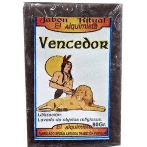 jabon vencedor, hecho a mano con hierbas 100g.