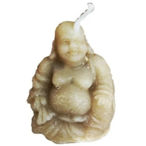 vela jabon buda felicidad mini, dinero 3cm.