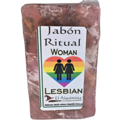jabon woman lesbian 100g. fabricado a mano.