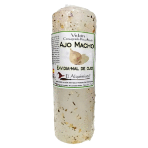 velon con ajo macho blanco 17 cm x 6 cm