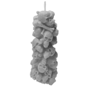 vela mil caras blanca