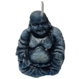 vela buda felicidad mini, negro