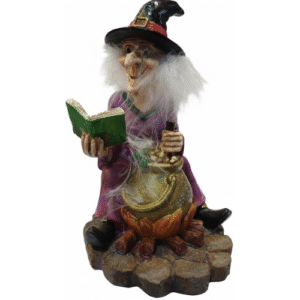 figura bruja hechizera 15 cm. varios modelos, se envian surtidas