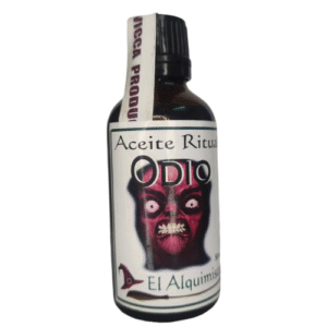 aceite odio ritualizado, fabricado en españa