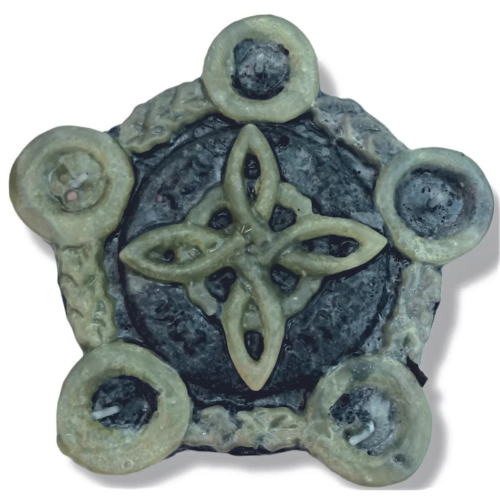 vela tablero nudo de bruja plato (apoya tu ritual aquí y verás) 20 cm vela tablero nudo de bruja plato (apoya tu ritual aquí y verás) 20 cm