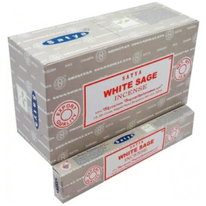 caja incienso en varita salvia satya