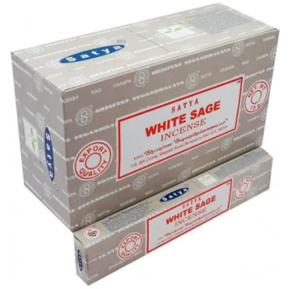 caja incienso en varita salvia satya