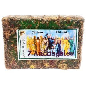 jabon 7 arcangeles con hierbas y aceites hecho a mano