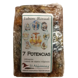 jabon 7 poderes o 7 potencias con hierbas y aceites hecho a mano