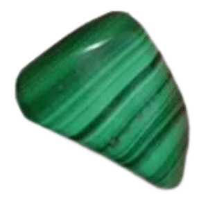 malaquita rodada, pulida +/ 2cm. simil.